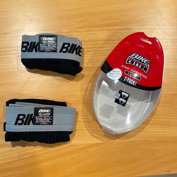 BIKE Performance Cotton Adult Athletic Supporter 2 Pack (Black) XXL Jock Strap - Picture 2 of 8